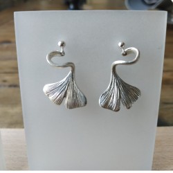 Boucles d'oreilles ginkgo